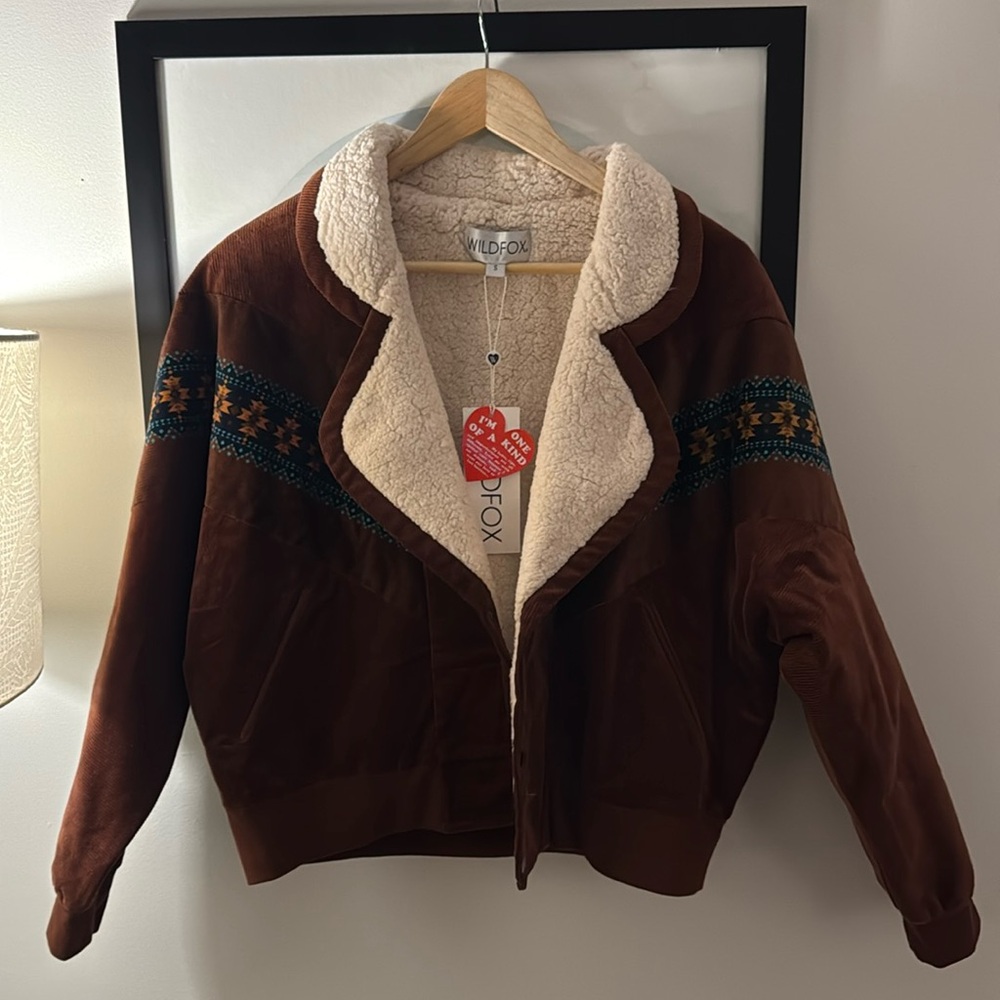 Wildfox Montana jacket NWT